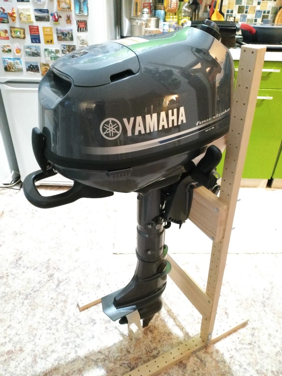YAMAHA F5. Наш первый японский лодочный мотор. | Dergacheff